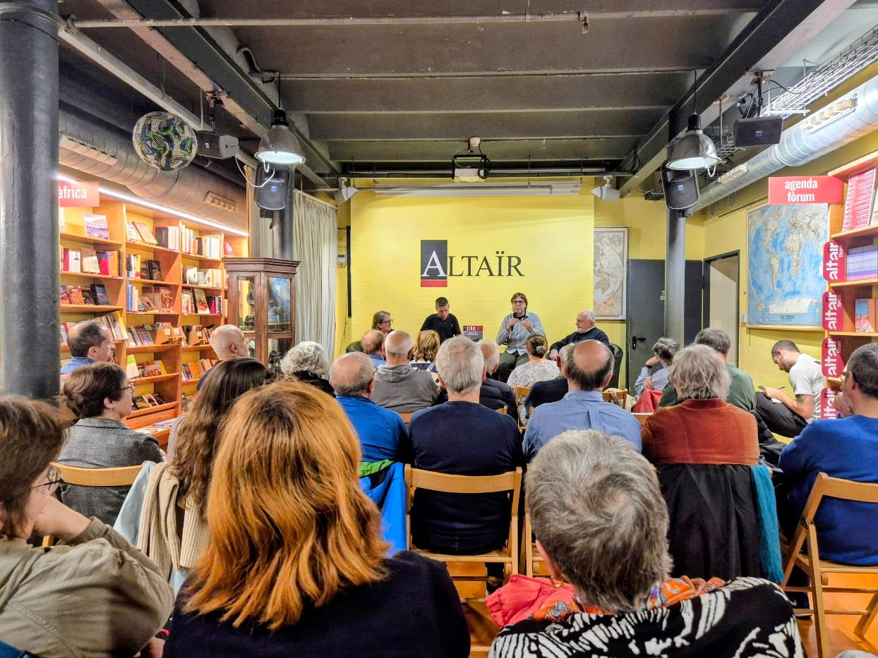 Presentació de L'Erol a la llibreria Altaïr de Barcelona