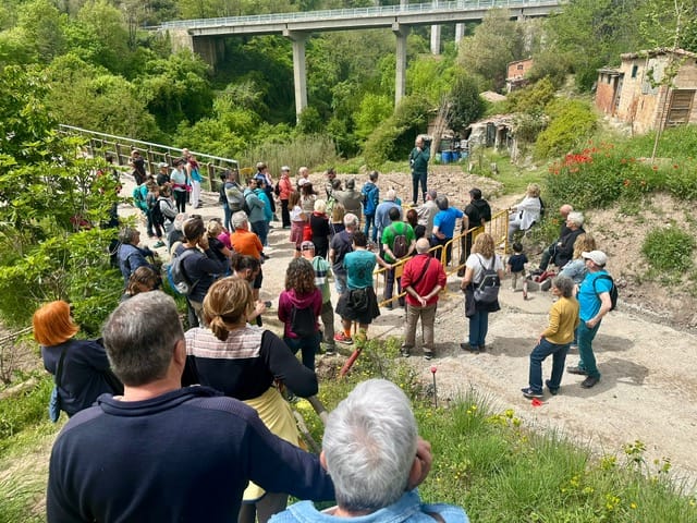 Explicació de la Via verda del carrilet a Viladomiu Nou