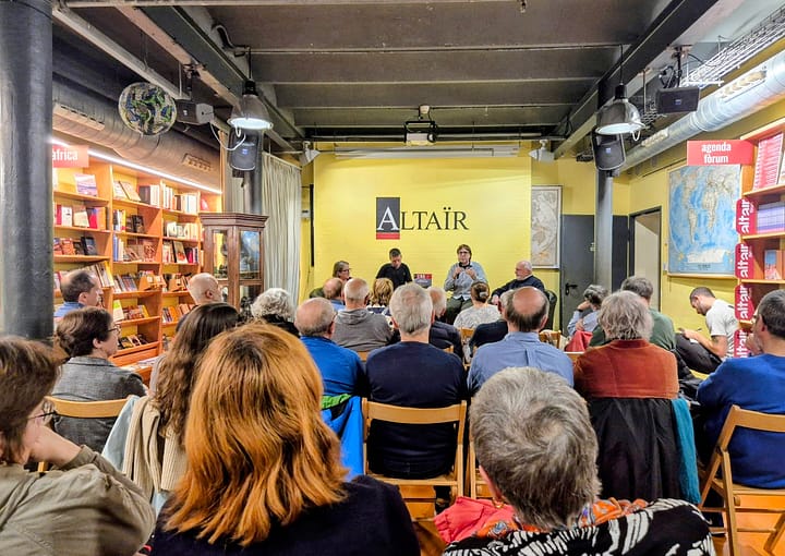 Presentació de L'Erol a la llibreria Altaïr de Barcelona